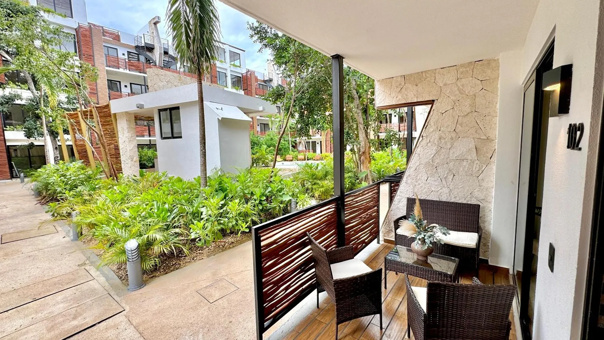 Apartmán Chic 2Br Condo, Private Jacuzzi And 2 Free Bikes Tulum